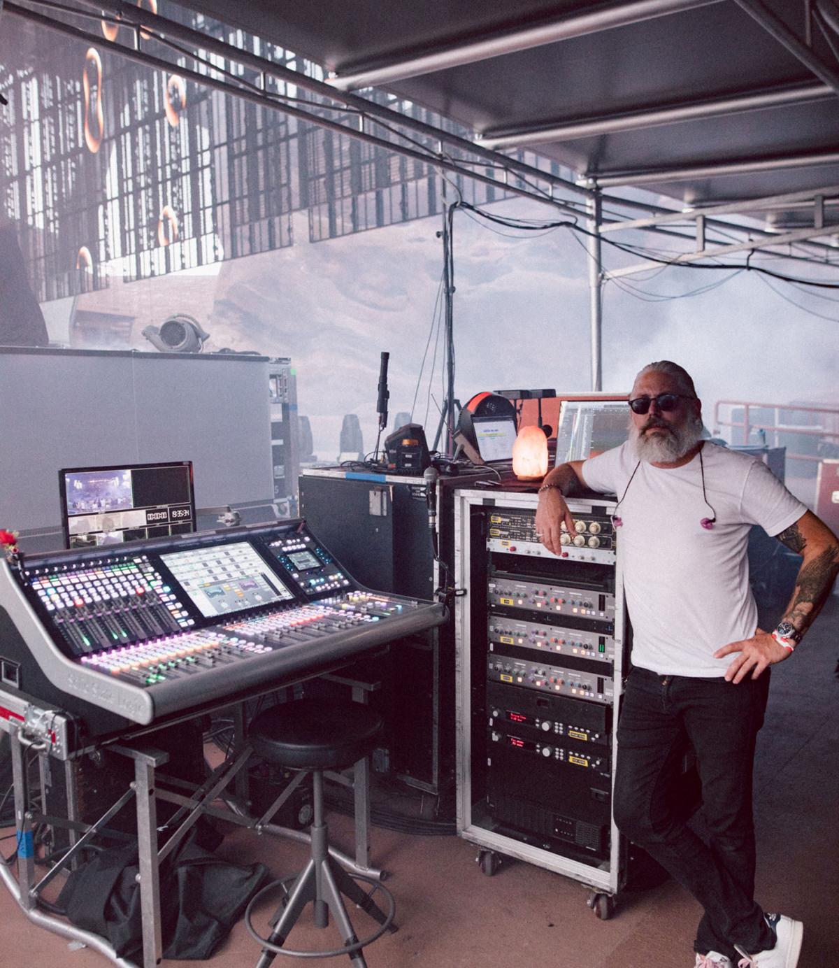 Monitor Mixer James Gueness Hits the Road with Rüfüs Du Sol